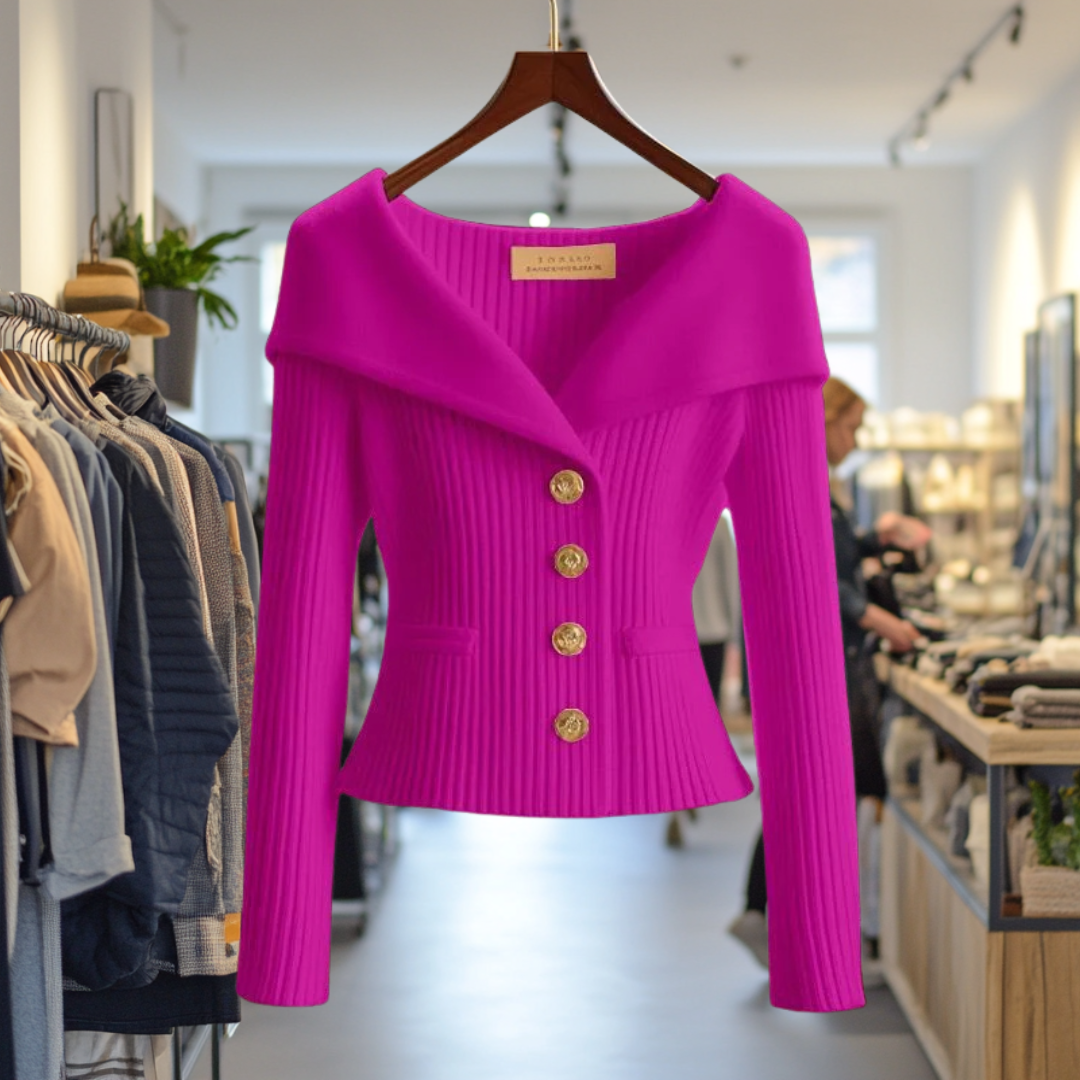 Elsa | Luxuriöse Strickjacke