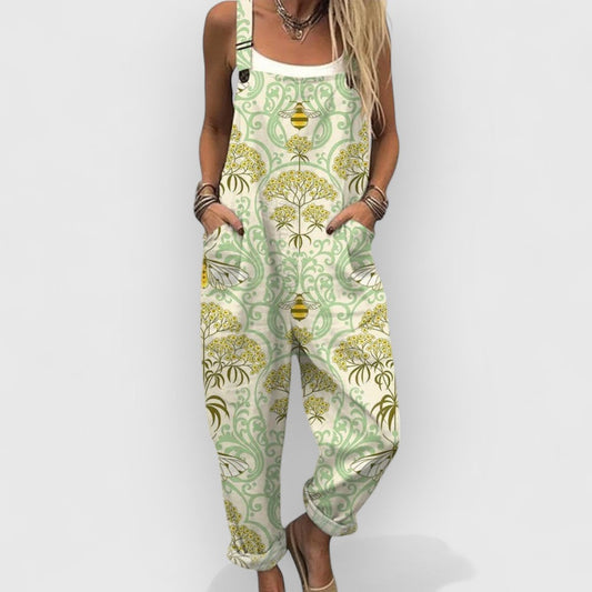 Briony | Geblümter Vintage Overall