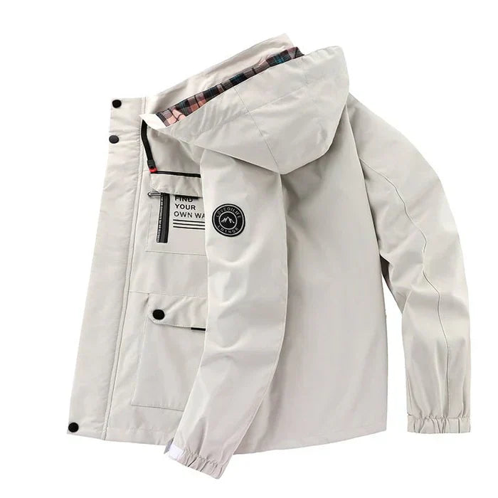 Blitzschlag | BEQUEMI WIND- UND WASSERDICHTI OUTDOORJACKE