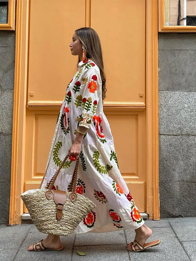 Käthele | Lockeres Patchwork-Kleid