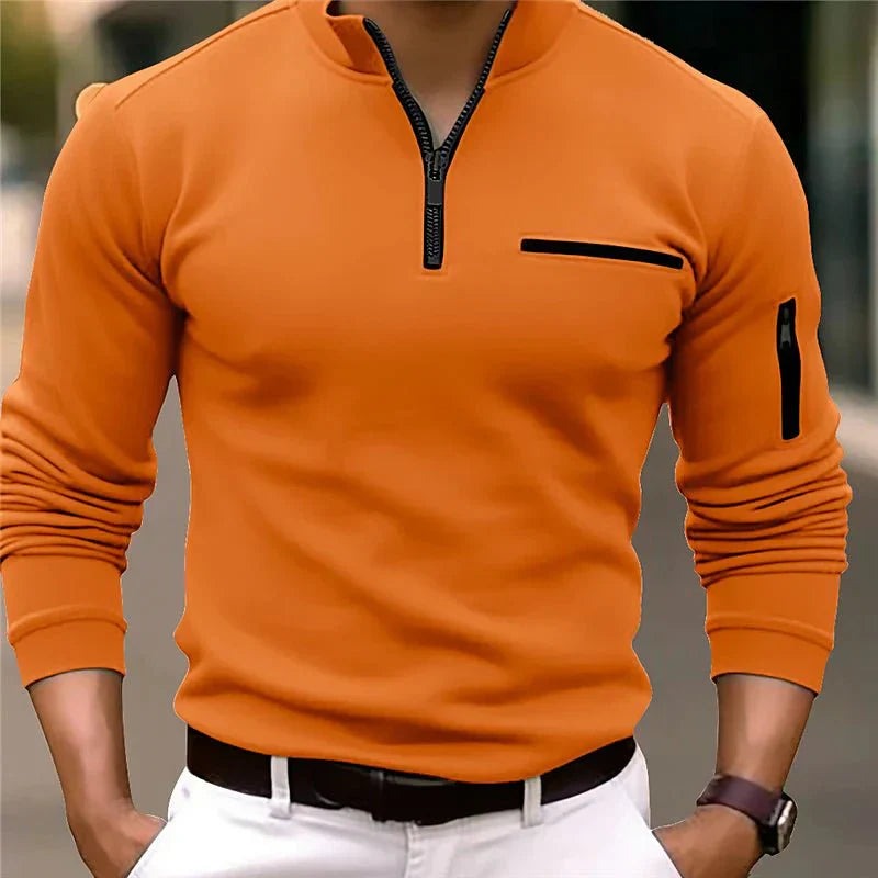Robin™ – Langarm-Polohemd für Herren