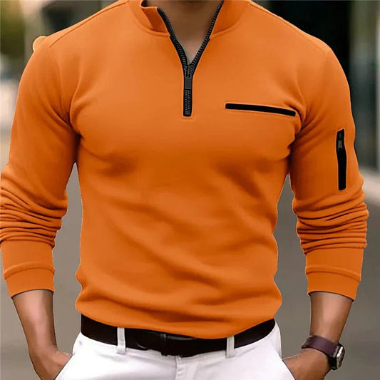 Robin™ – Langarm-Polohemd für Herren