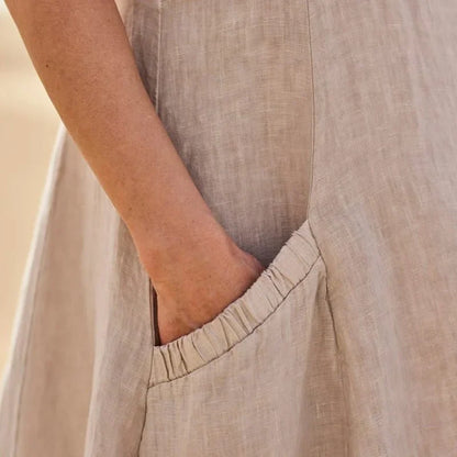 Lies | Ärmelloses Kleid mit Taschen