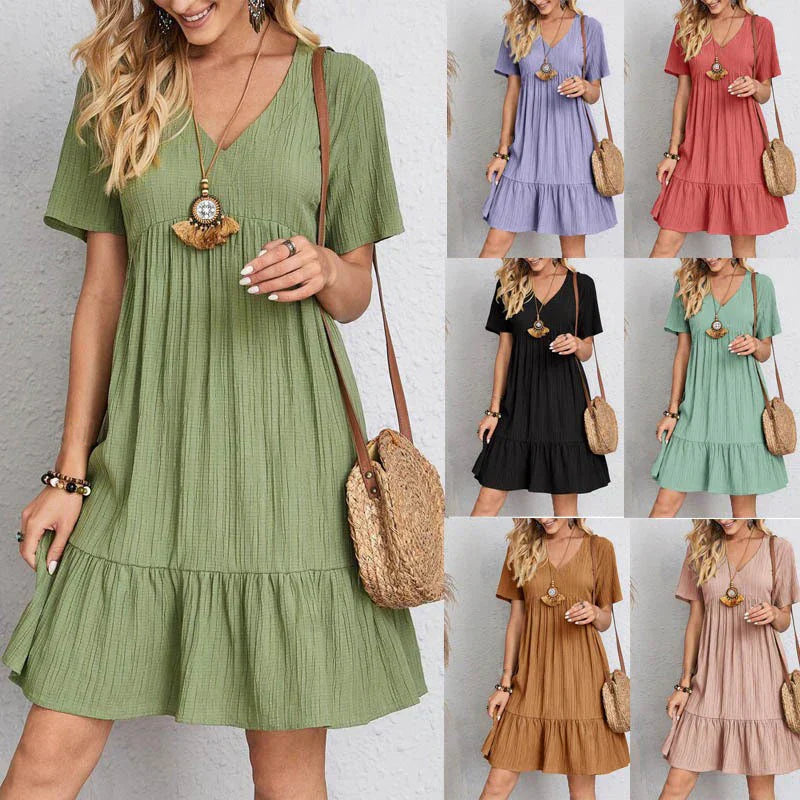 Sole – Bohème Swing Kleid für Damen