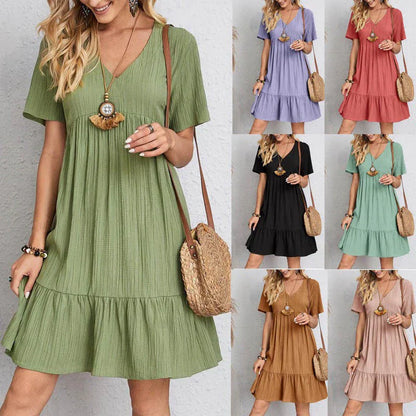 Sole – Bohème Swing Kleid für Damen