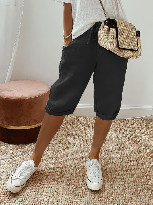Marthe™ | Bequeme Shorts mit umgeschlagenem Saum