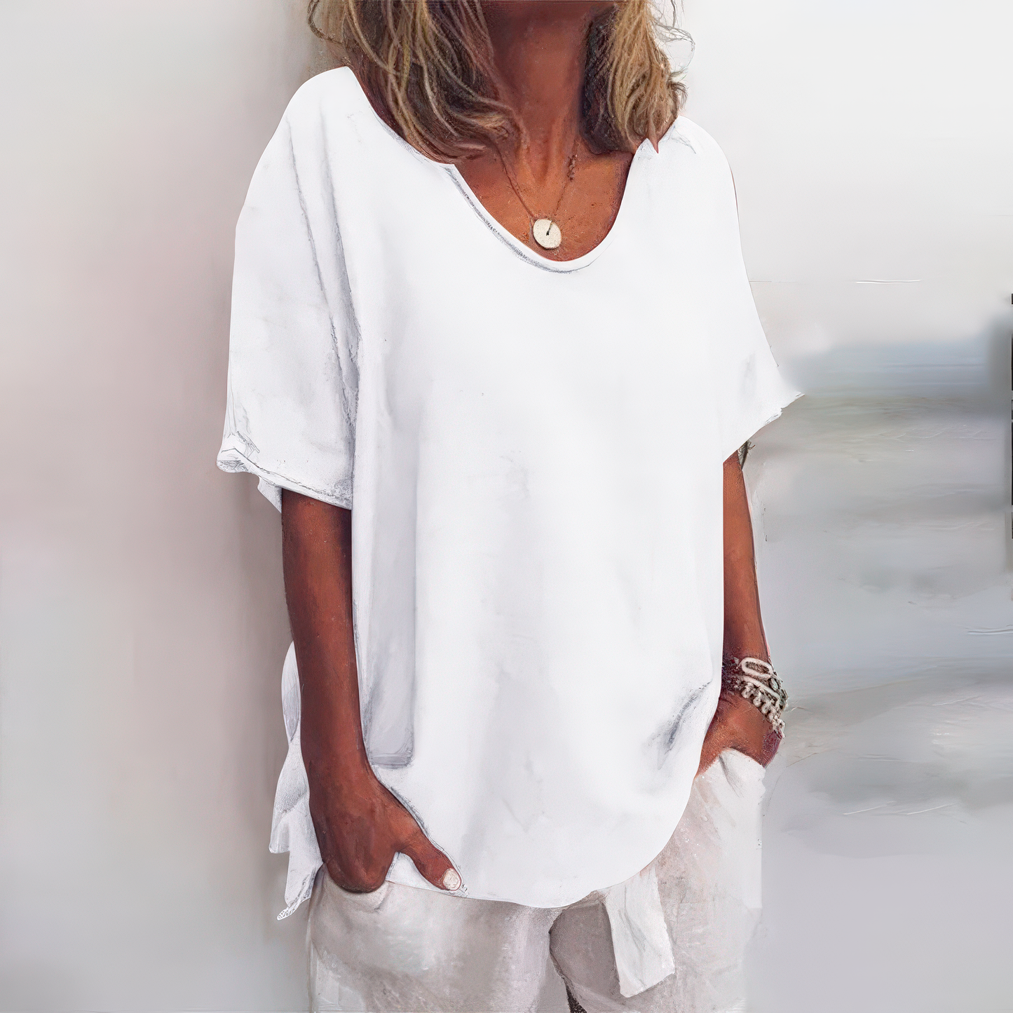 Anna | Weite und Bequeme Bluse (1+1 KOSTENLOS)