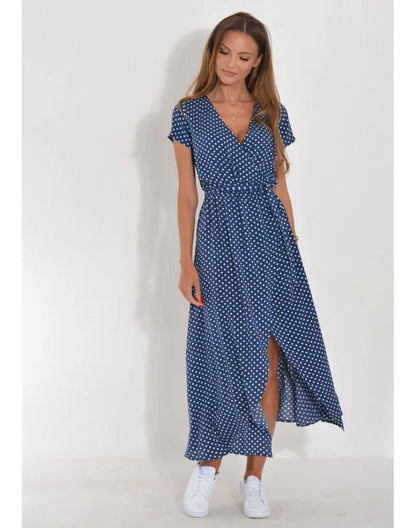 Suzanne - Elegantes Kleid mit V-Ausschnitt