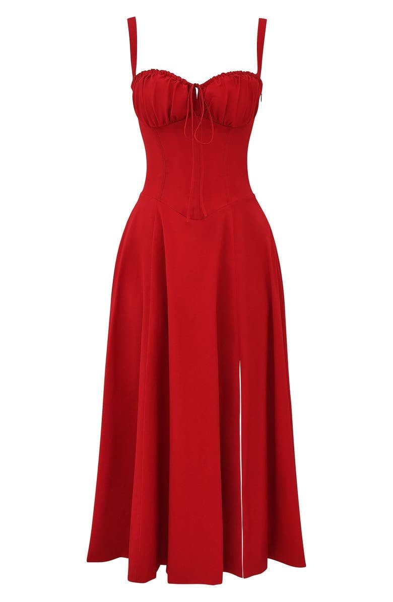 JOSMAA I ELEGANTES KLEID MIT SCHLITZ