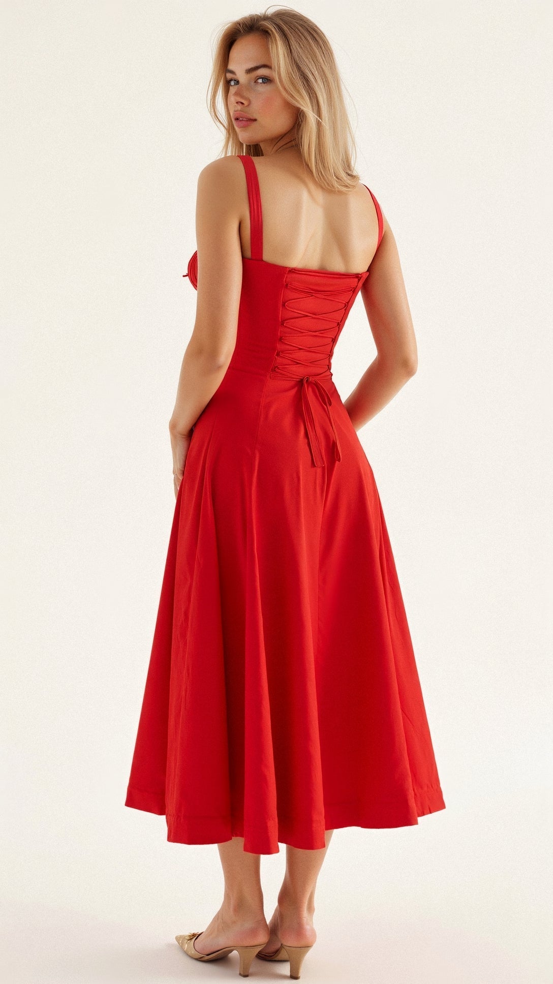 JOSMAA I ELEGANTES KLEID MIT SCHLITZ