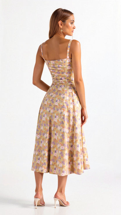 JOSMAA I ELEGANTES KLEID MIT SCHLITZ