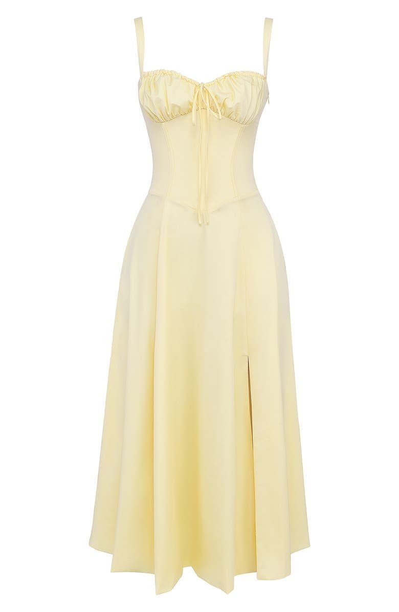 JOSMAA I ELEGANTES KLEID MIT SCHLITZ