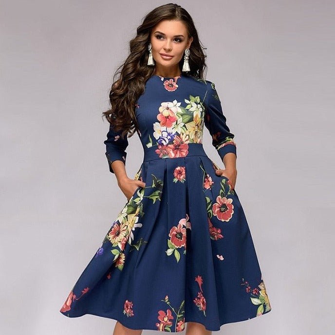 Siby – florales Kleid