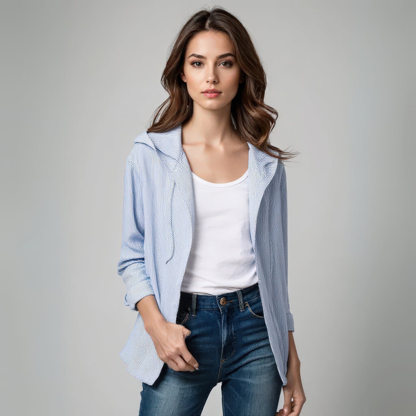 CHARLOTTE™ | Hoodie-Bluse Luxueuse
