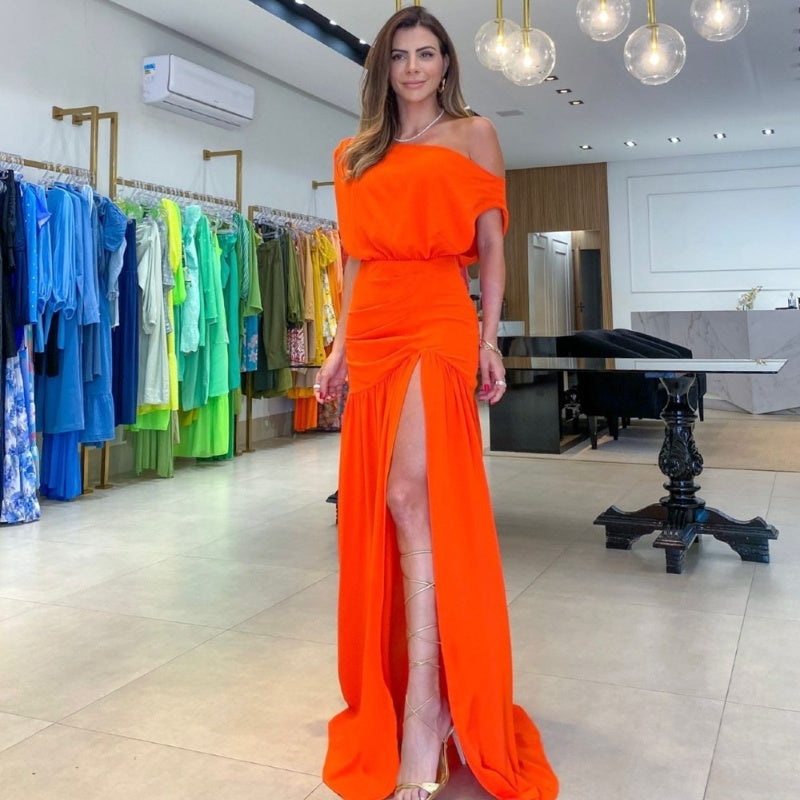 ONELIA I MAXIKLEID MIT SCHLITZ